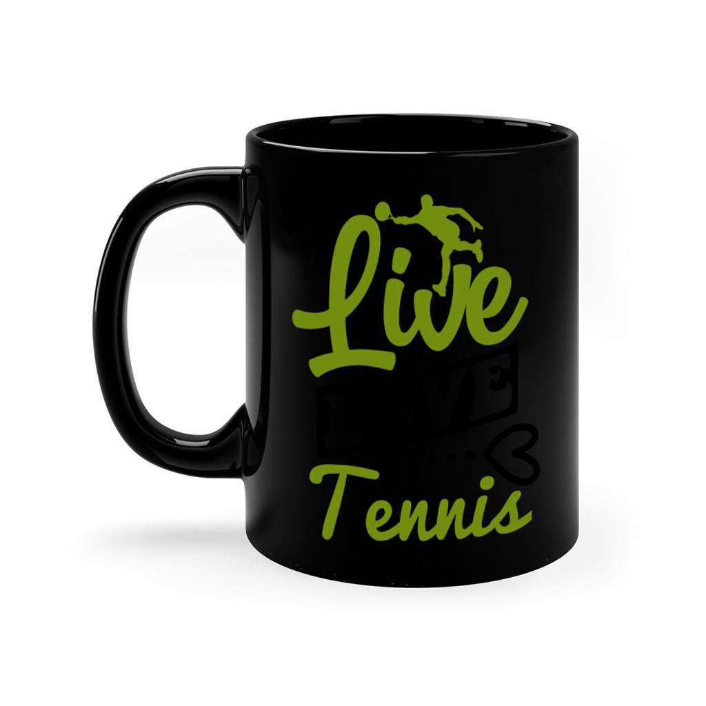 Live Love Tennis 829#- tennis-Mug / Coffee Cup