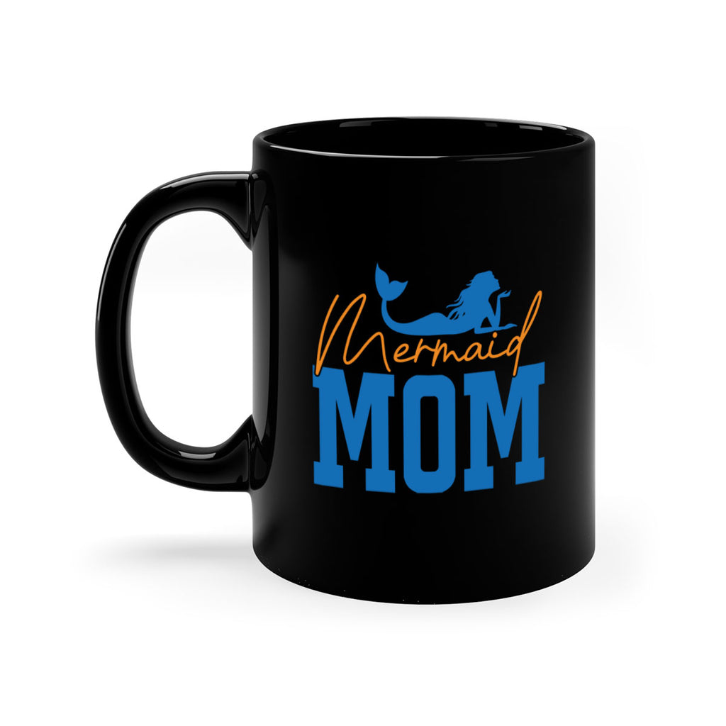 Mermaid Mom 375#- mermaid-Mug / Coffee Cup