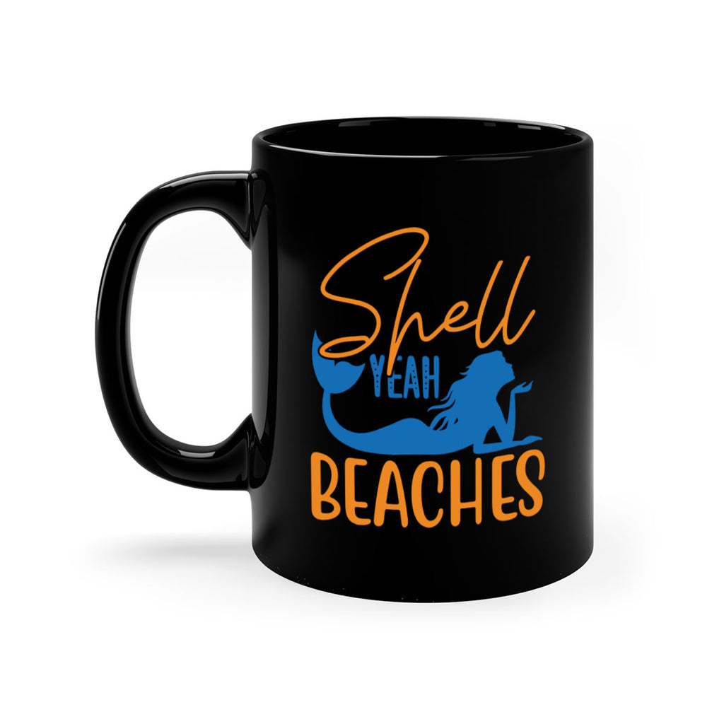 Shell Yeah Beaches 591#- mermaid-Mug / Coffee Cup