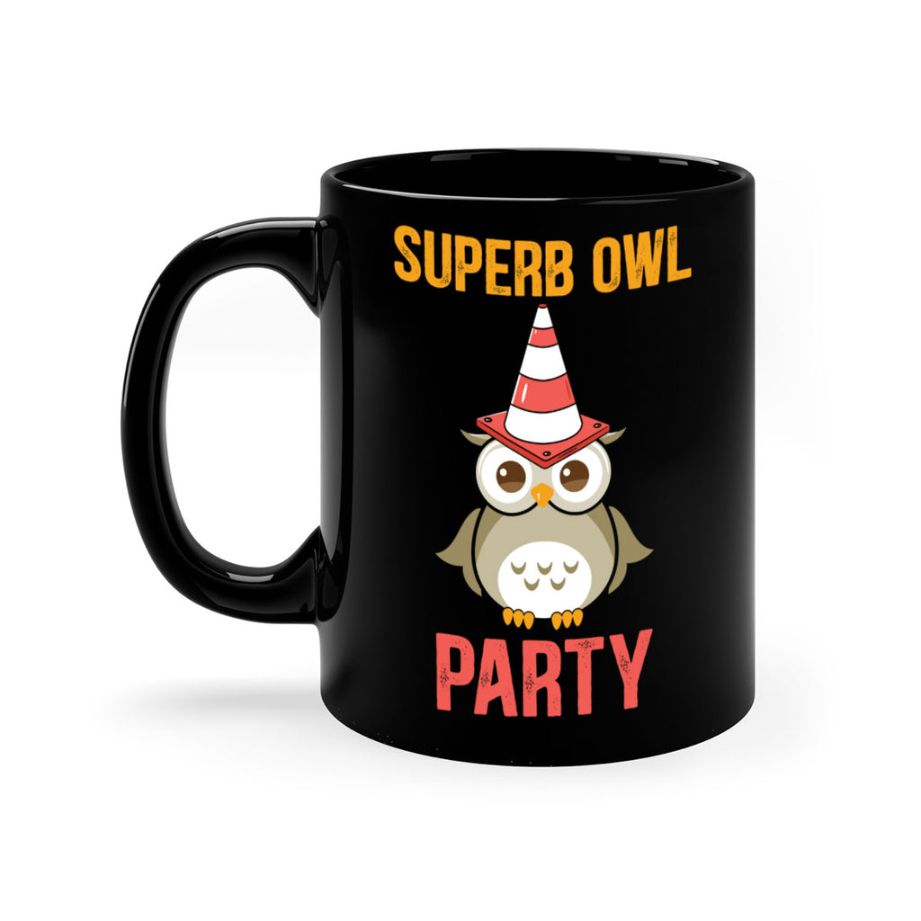 Superb Owl Party A TurtleRabbit 20#- owl-Mug / Coffee Cup