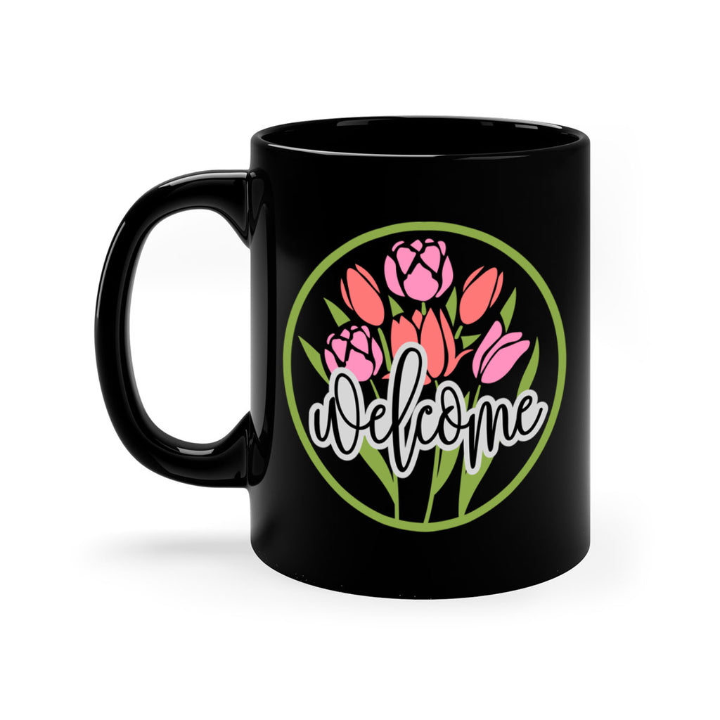 Welcome flowers bouquet571#- spring-Mug / Coffee Cup