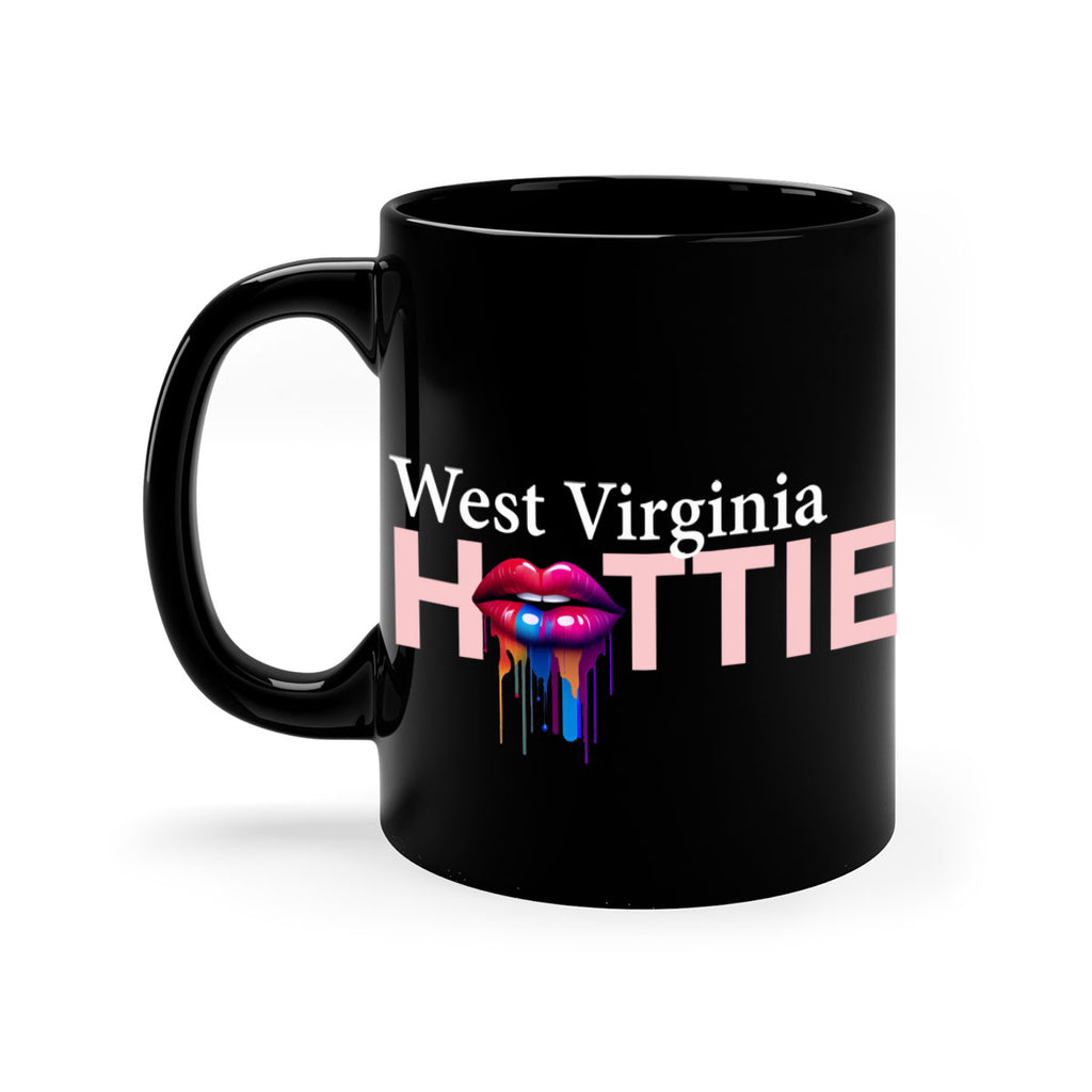 West Virginia Hottie with dripping lips 122#- Hottie Collection-Mug / Coffee Cup