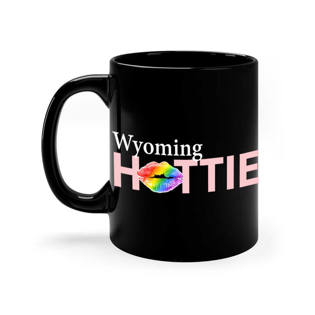 Wyoming Hottie with rainbow lips 101#- Hottie Collection-Mug / Coffee Cup
