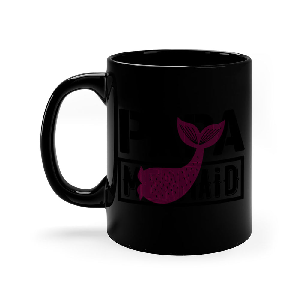 papa mermaid 533#- mermaid-Mug / Coffee Cup