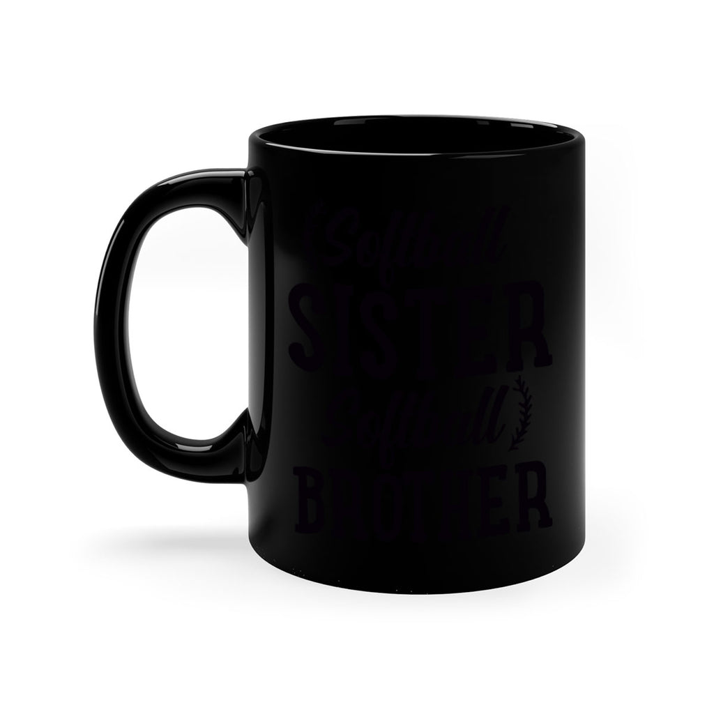 softball sister softball brother 2273#- softball-Mug / Coffee Cup