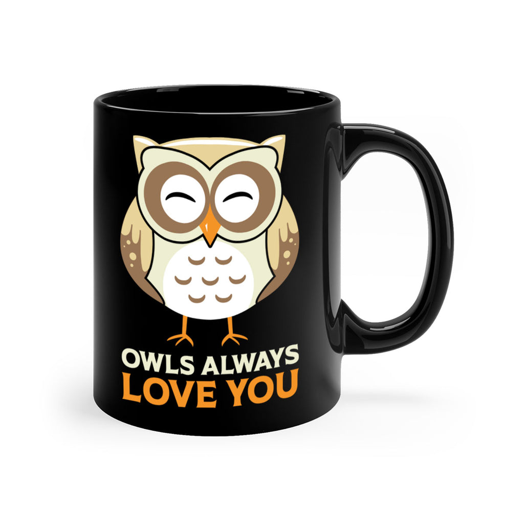 Cute Owl Always Love You A TurtleRabbit 3#- owl-Mug / Coffee Cup