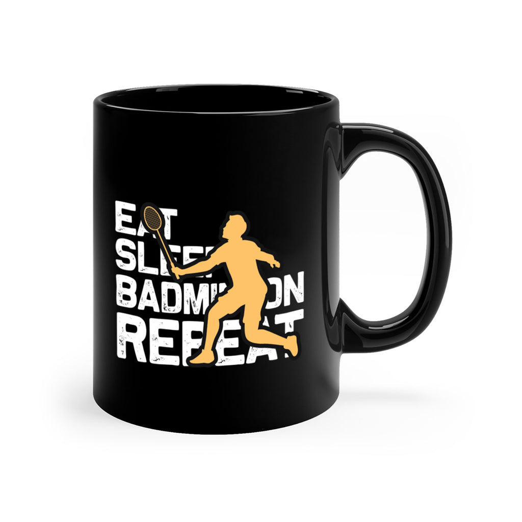 Eat 1286#- badminton-Mug / Coffee Cup