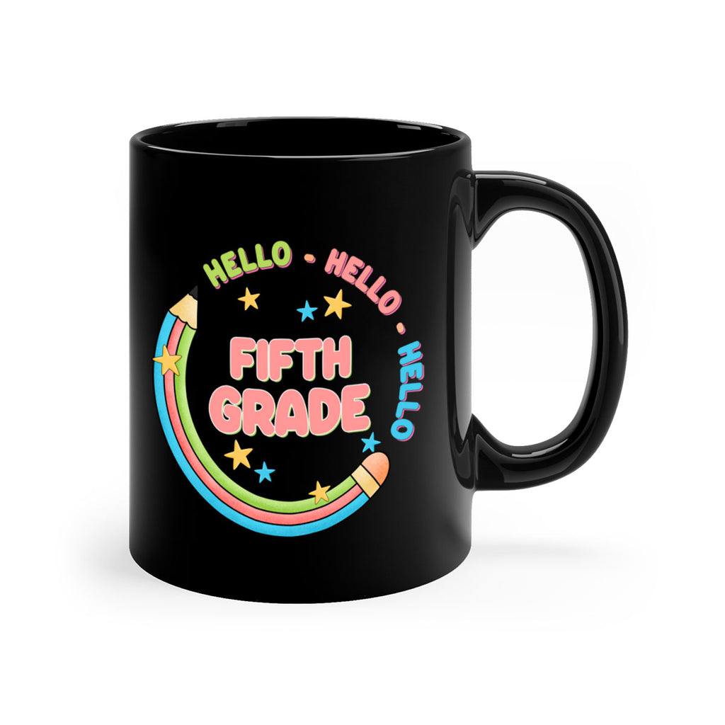 Hello 5th Grade Pencil 12#- 5th grade-Mug / Coffee Cup