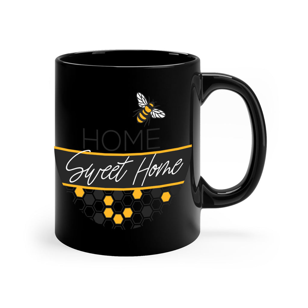 Home Sweet Home Bee and hive pattern243#- spring-Mug / Coffee Cup