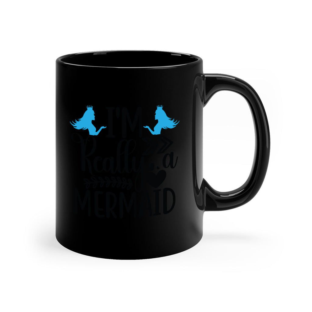 Im Really a Mermaid 262#- mermaid-Mug / Coffee Cup