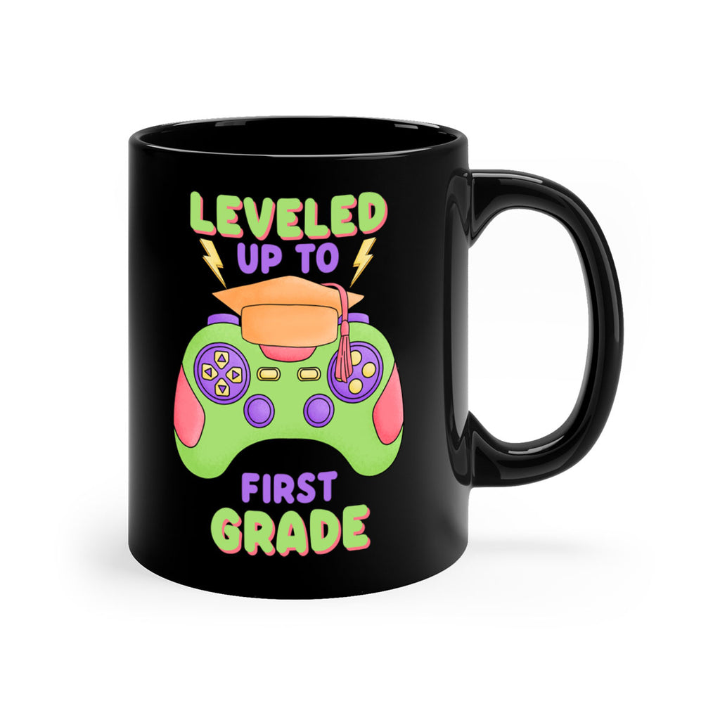 Leveled up to 1st Grade 10#- First Grade-Mug / Coffee Cup