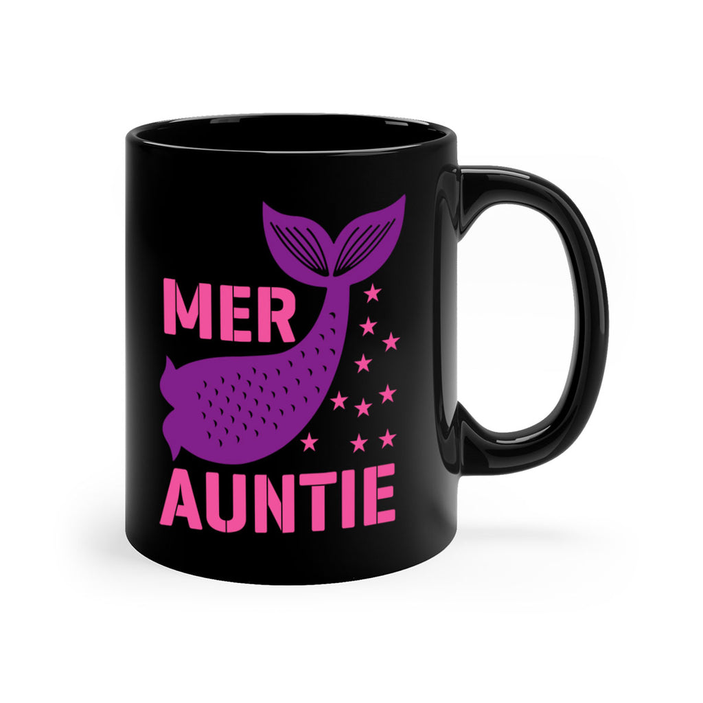 Mer Auntie 320#- mermaid-Mug / Coffee Cup