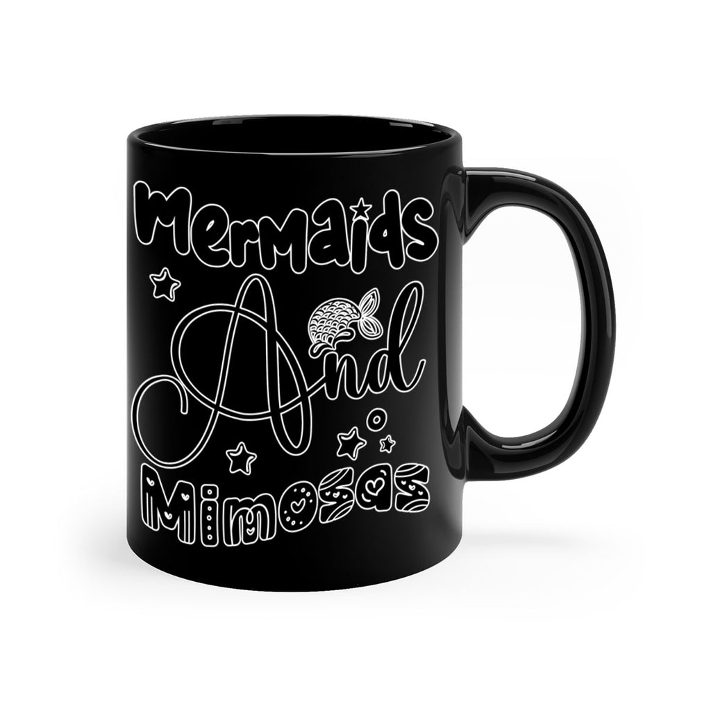 Mermaids and Mimosas 475#- mermaid-Mug / Coffee Cup