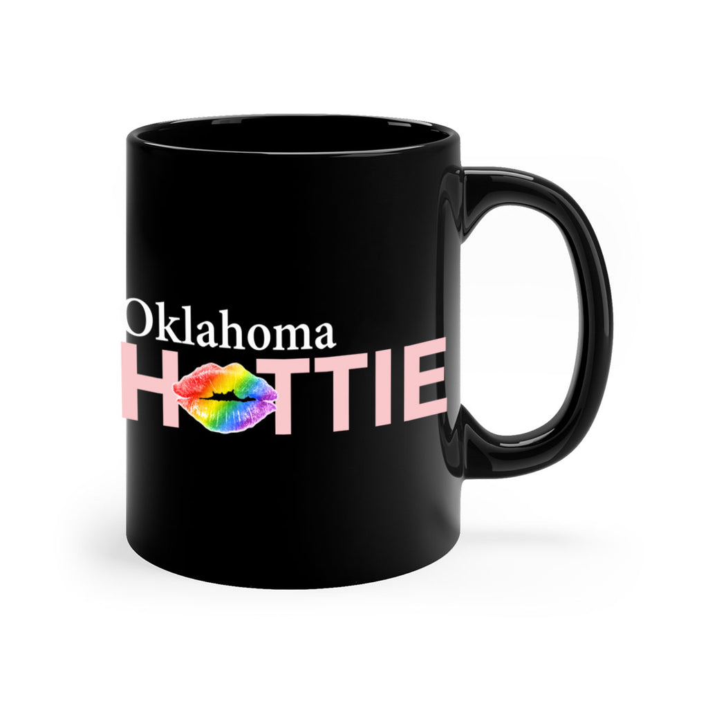 Oklahoma Hottie with rainbow lips 87#- Hottie Collection-Mug / Coffee Cup