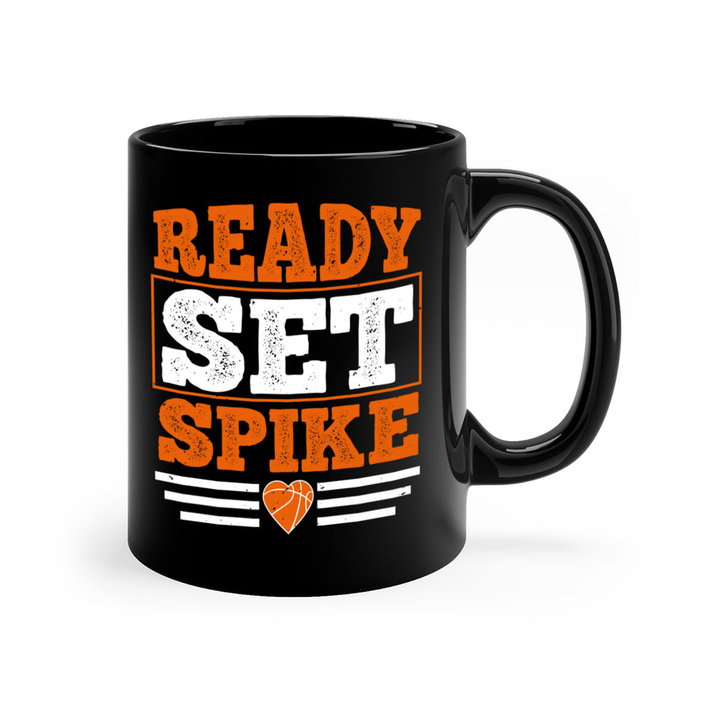 Ready set spike 557#- basketball-Mug / Coffee Cup