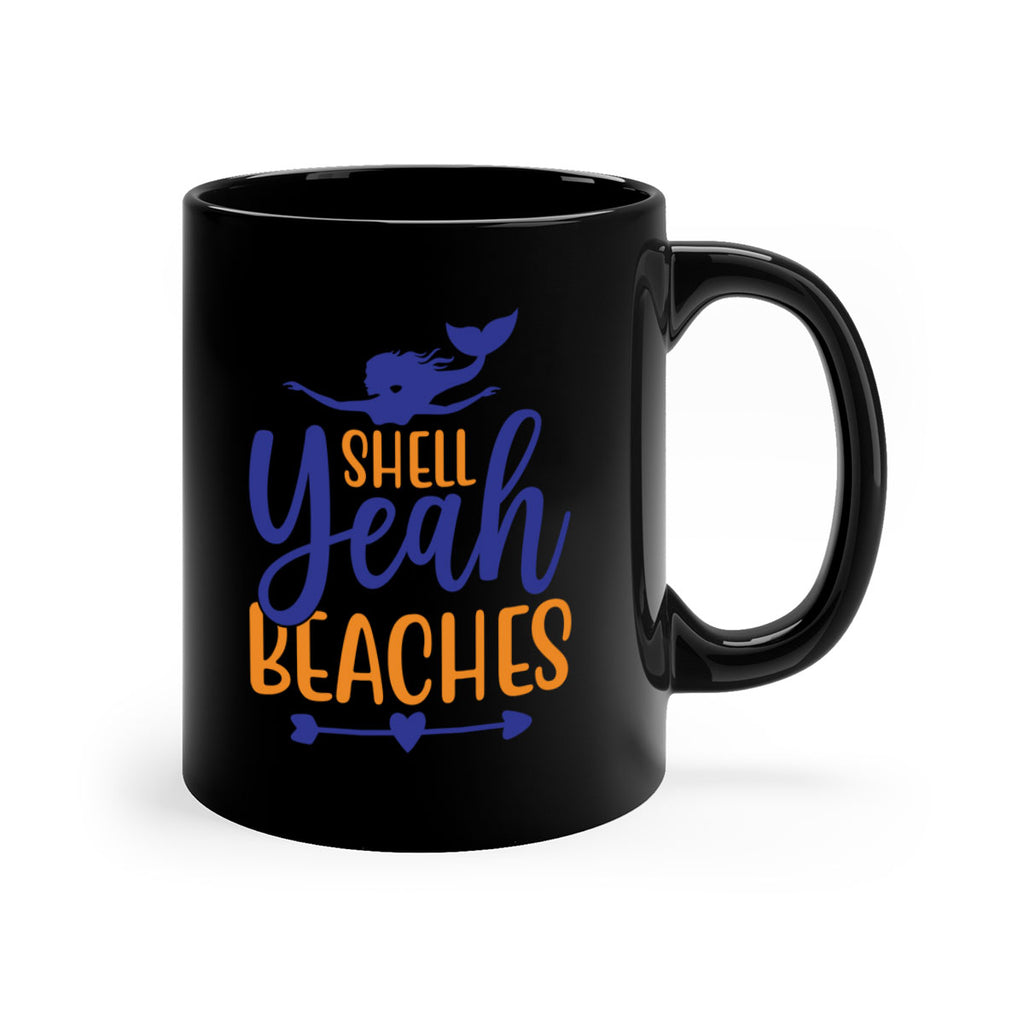 Shell Yeah Beaches 584#- mermaid-Mug / Coffee Cup