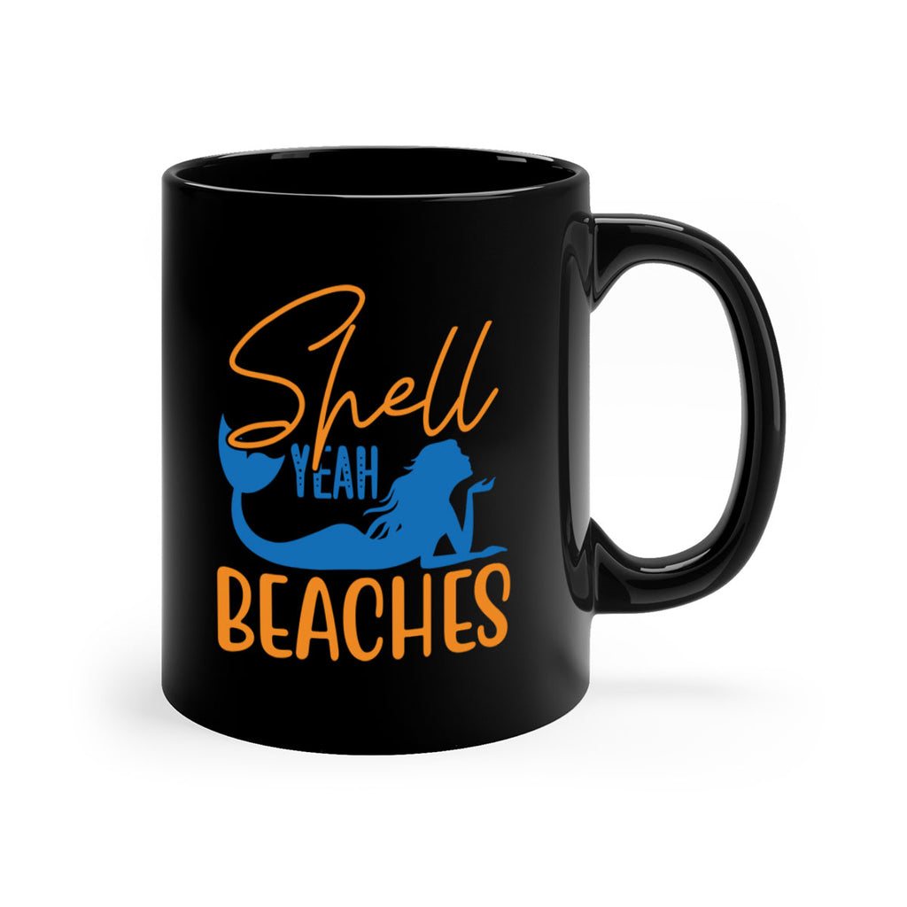 Shell Yeah Beaches 591#- mermaid-Mug / Coffee Cup