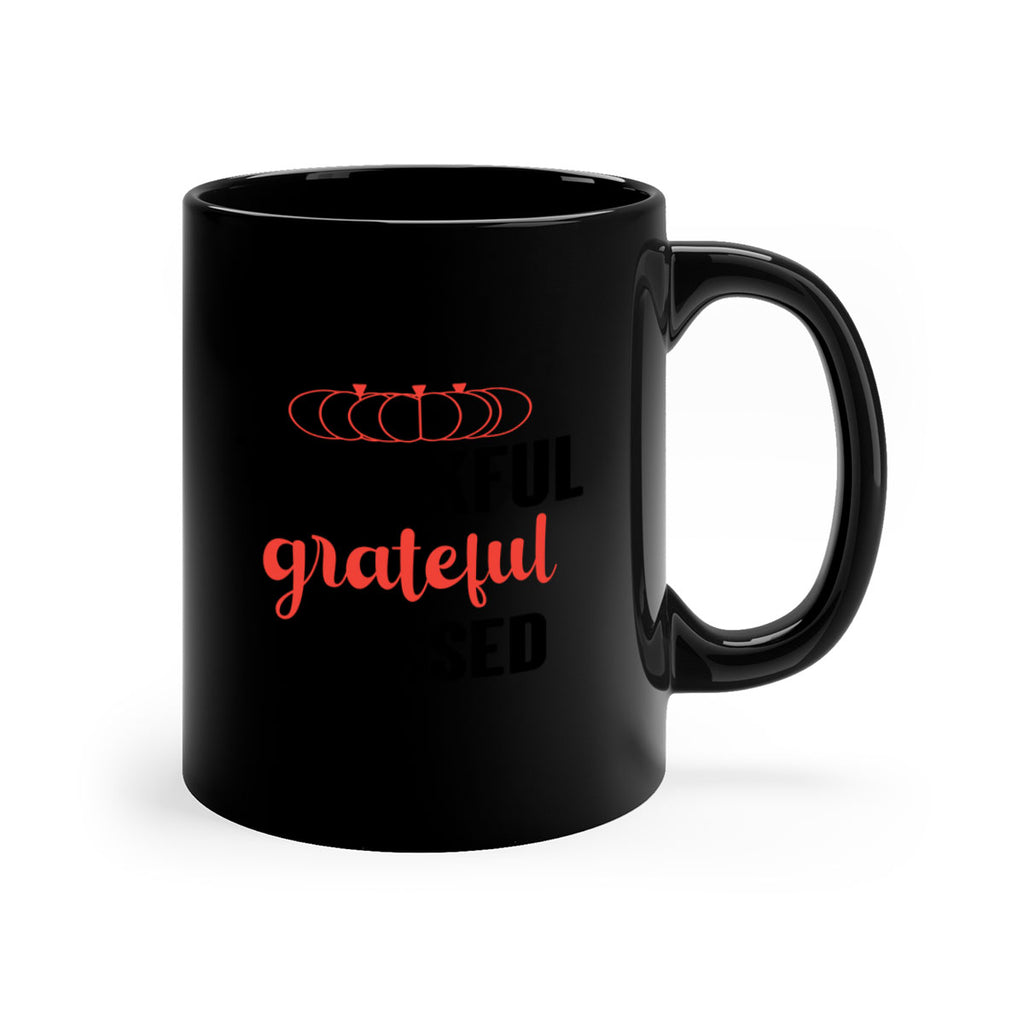 Thankful grateful blessed 603#- fall-Mug / Coffee Cup