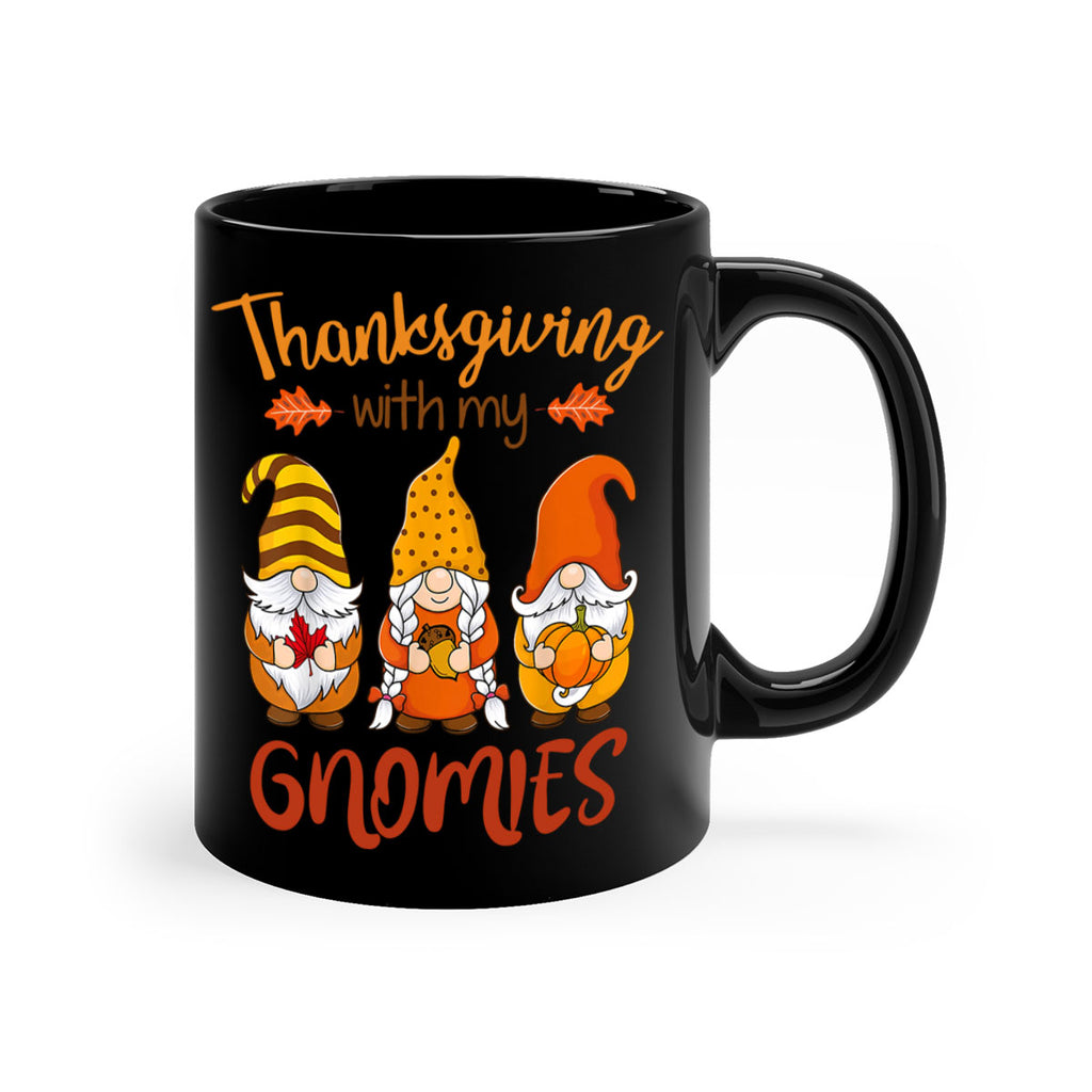 ThanksgivingWithGnomiesFall 610#- fall-Mug / Coffee Cup