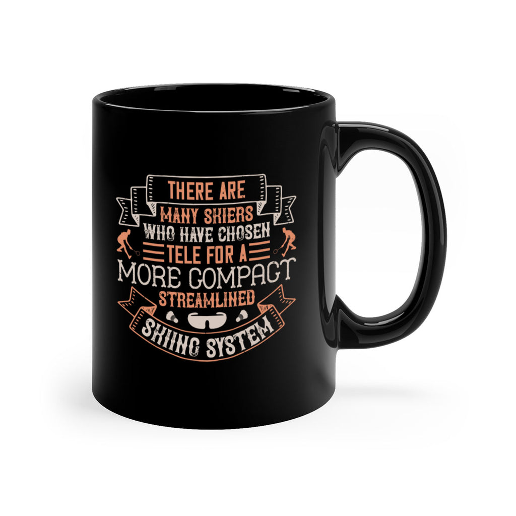 There are many skiers who have chosen tele for a more compact streamlined skiing system 172#- ski-Mug / Coffee Cup
