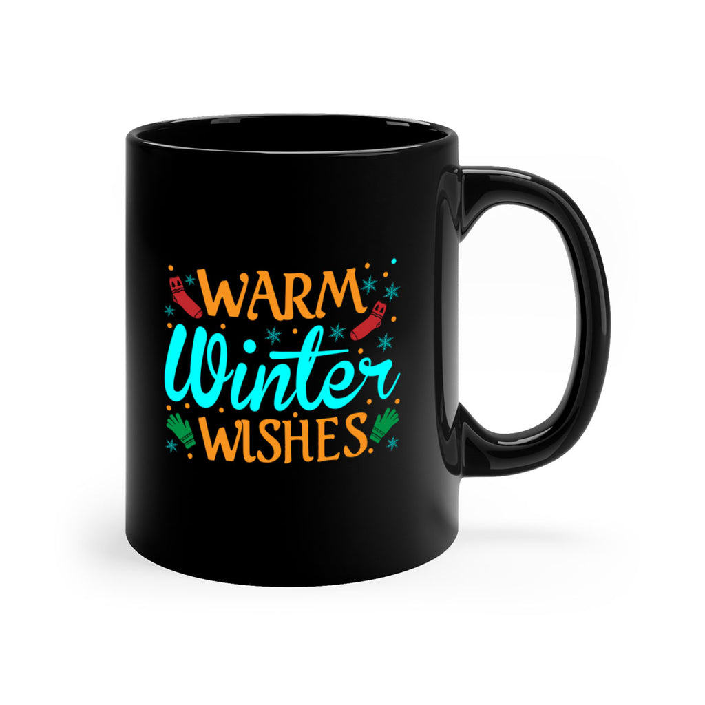 Warm Winter Wishes 465#- winter-Mug / Coffee Cup