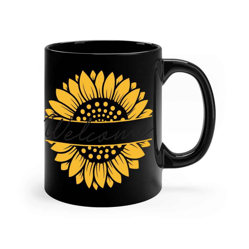 Welcome Sunflower585#- spring-Mug / Coffee Cup