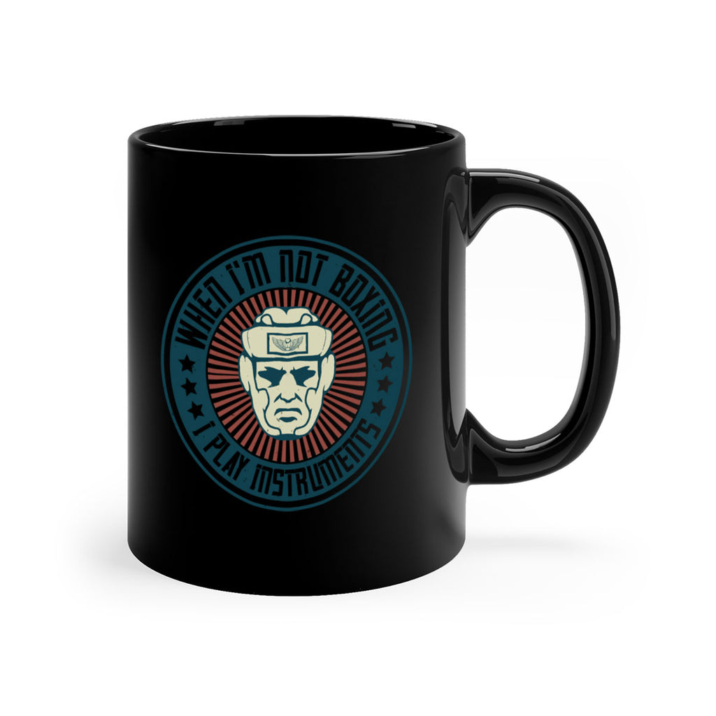 When Im not boxing I play instruments 1754#- boxing-Mug / Coffee Cup