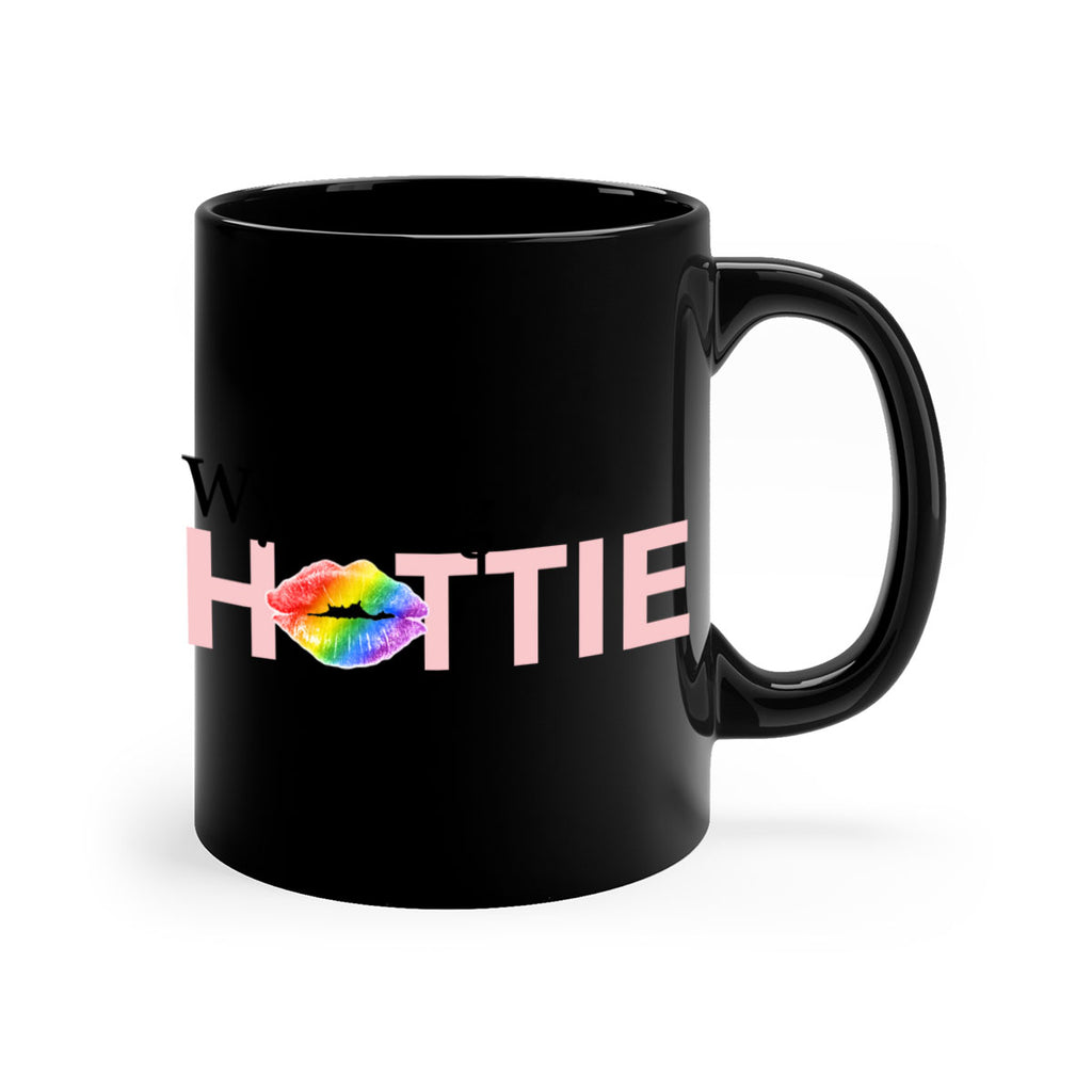 Wyoming Hottie with rainbow lips 50#- Hottie Collection-Mug / Coffee Cup
