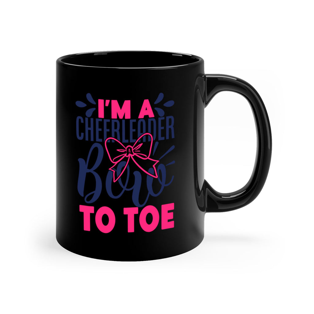 im a cheerleader bow to toe 1742#- cheer-Mug / Coffee Cup