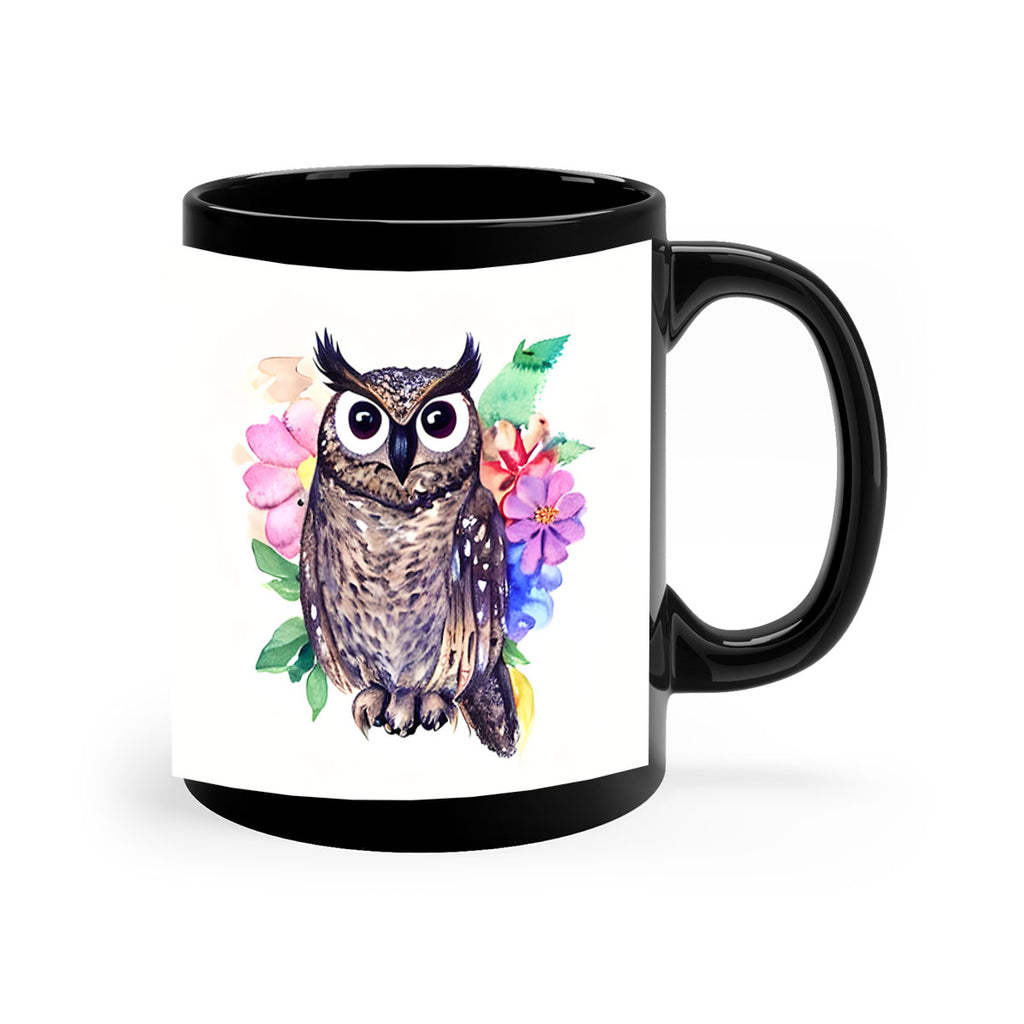 owl 3#- owl-Mug / Coffee Cup