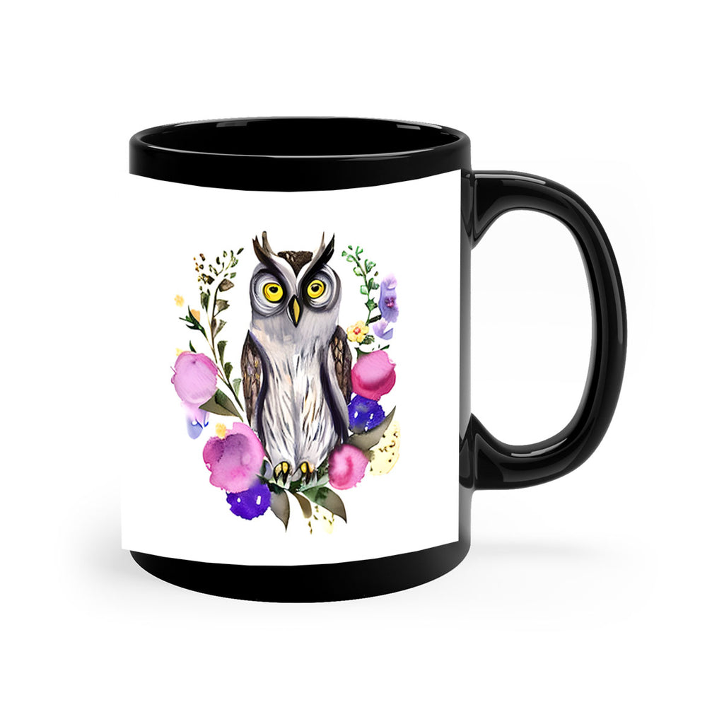 owl 5#- owl-Mug / Coffee Cup