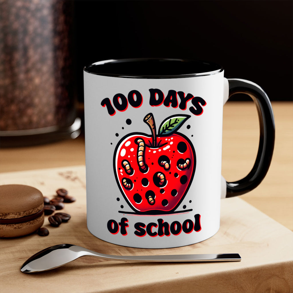 100 Days of School Apple 31#- 100 days-Mug / Coffee Cup