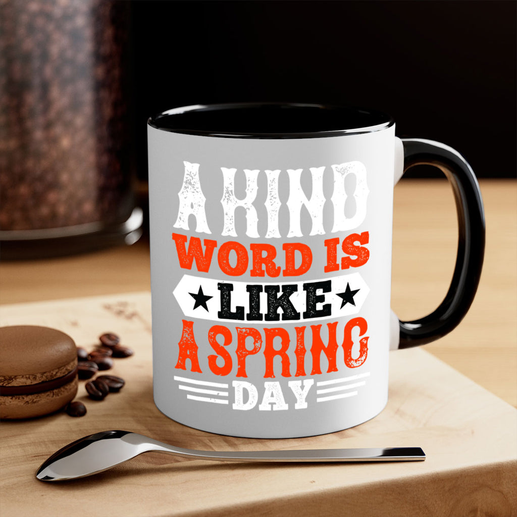 A kind word is like a spring day 2361#- basketball-Mug / Coffee Cup