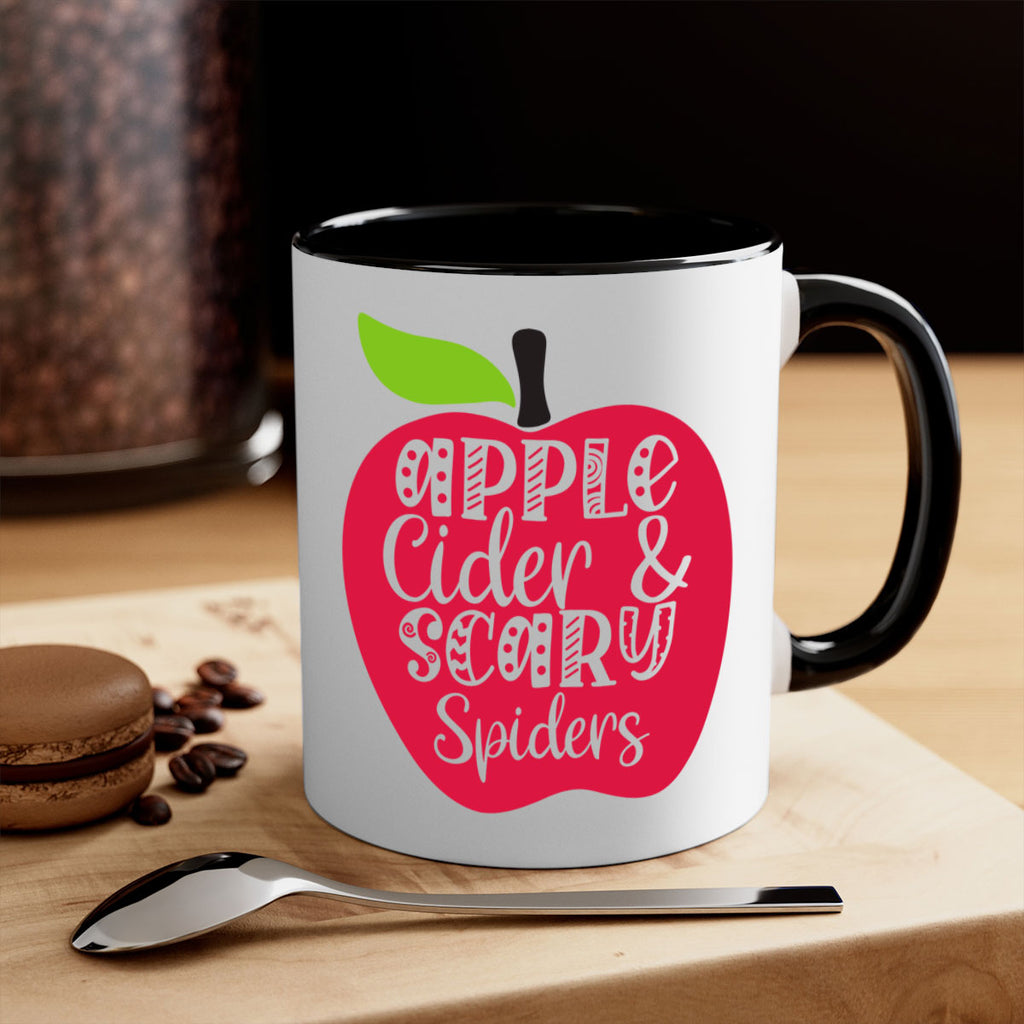 Apple Cider Scary Spiders 10#- fall-Mug / Coffee Cup
