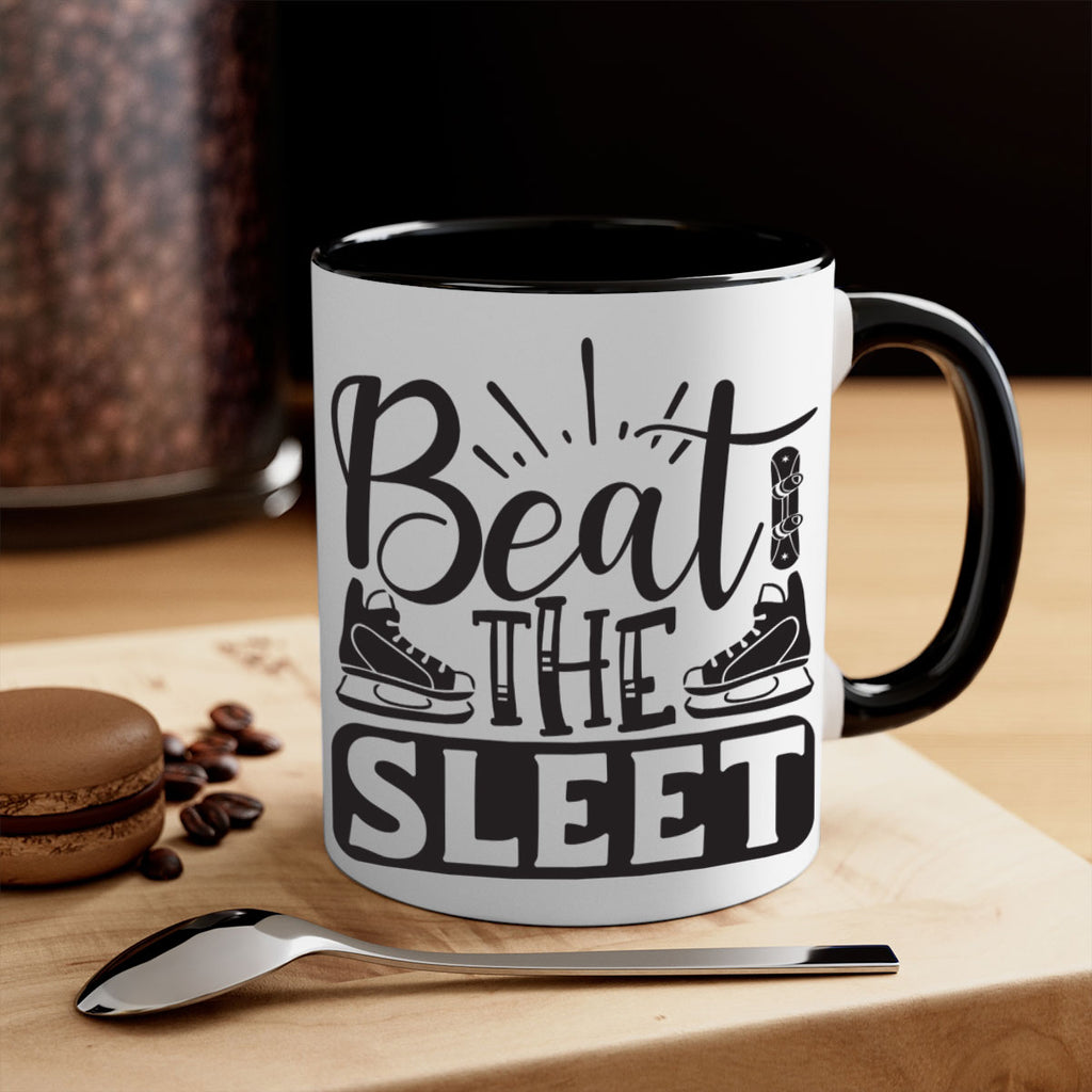 Beat the sleet 24#- winter-Mug / Coffee Cup