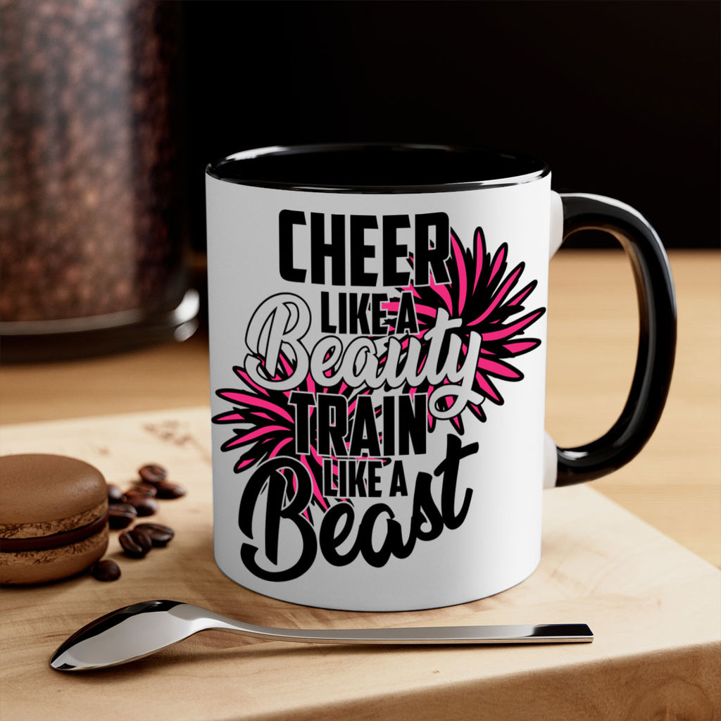 Cheer like a Beauty Train like a Beast 1388#- cheer-Mug / Coffee Cup