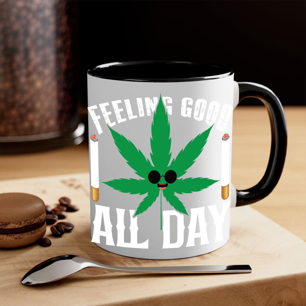 Feeling good all day 81#- marijuana-Mug / Coffee Cup