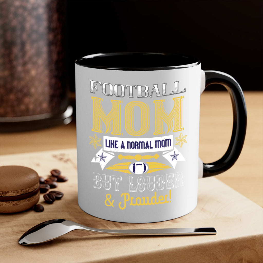 Football mom like a normal mom 1237#- football-Mug / Coffee Cup