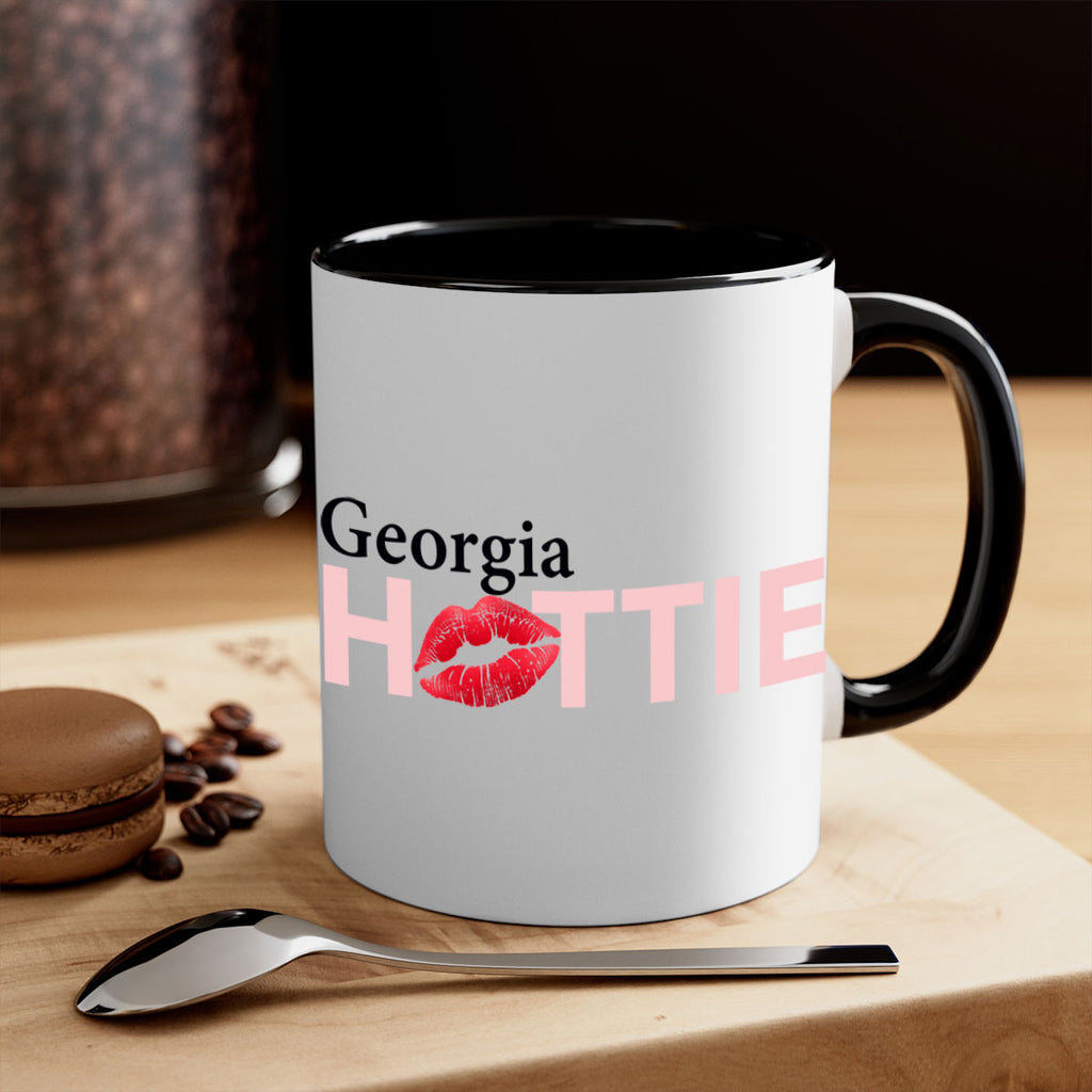 Georgia Hottie With Red Lips 10#- Hottie Collection-Mug / Coffee Cup