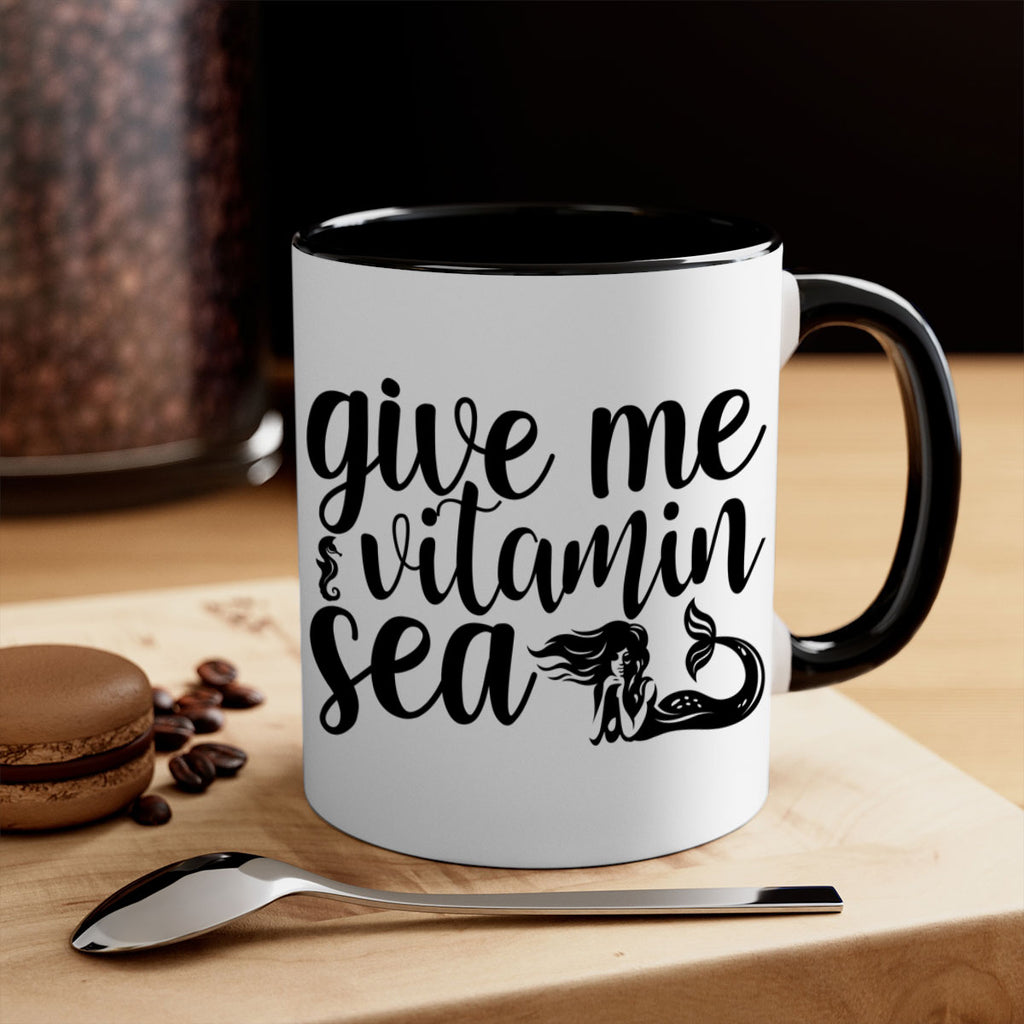 Give me vitamin sea 192#- mermaid-Mug / Coffee Cup