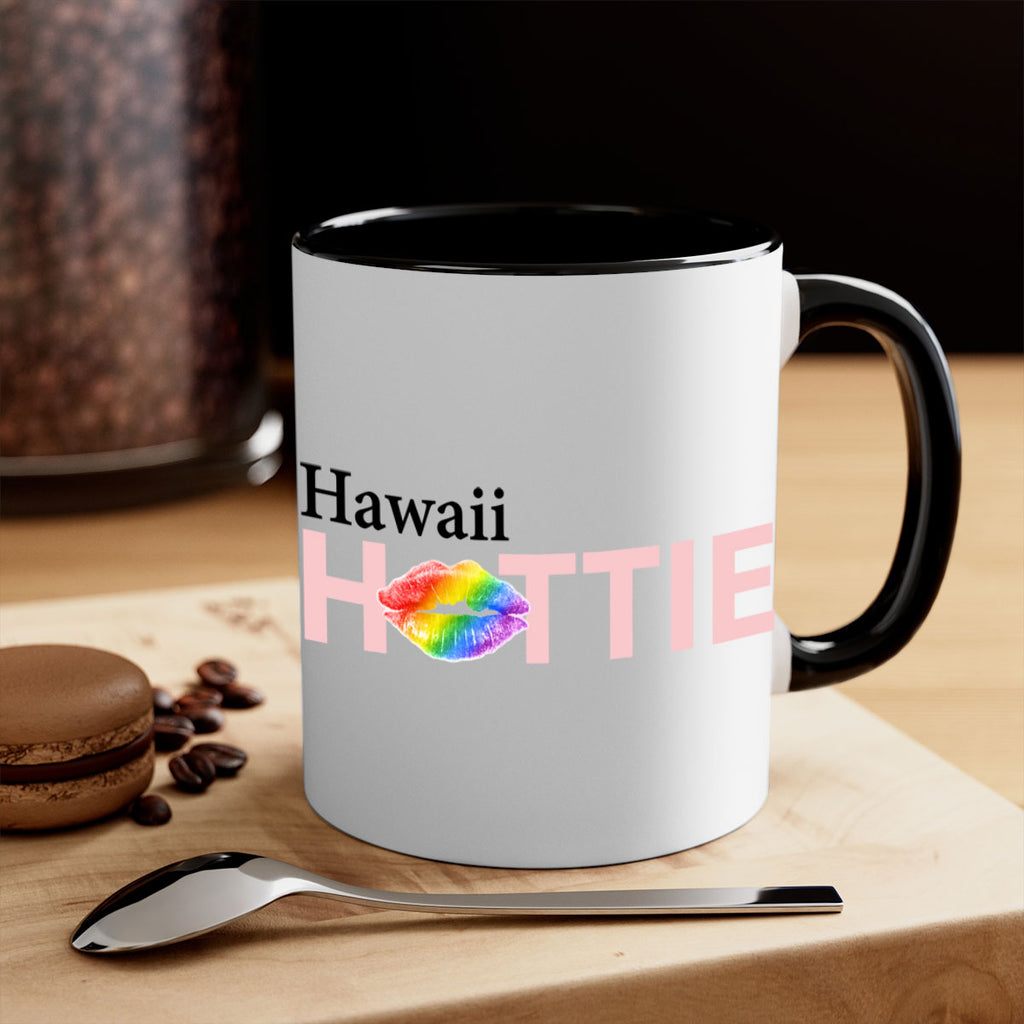 Hawaii Hottie with rainbow lips 11#- Hottie Collection-Mug / Coffee Cup