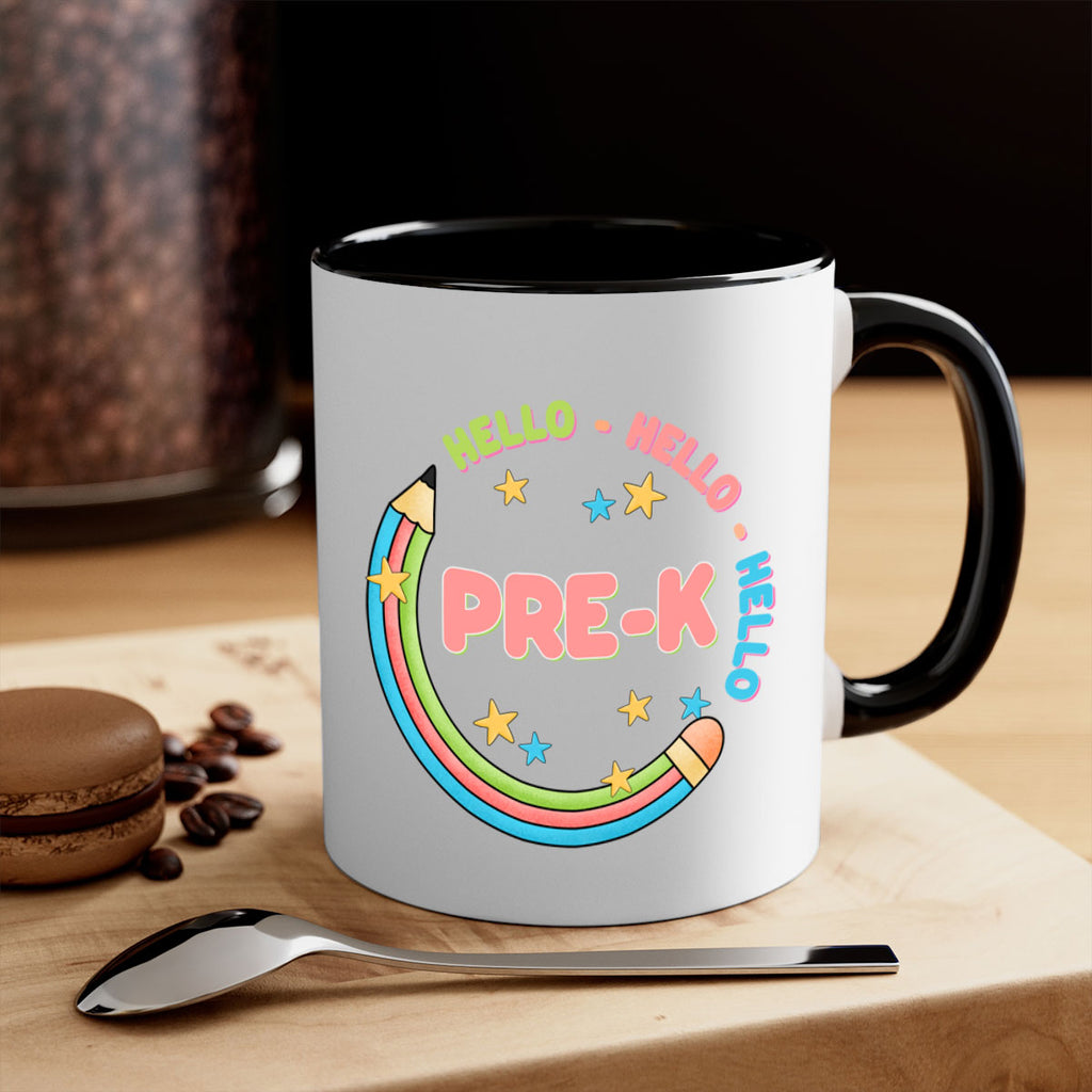 Hello PreK Pencil 4#- preK-Mug / Coffee Cup
