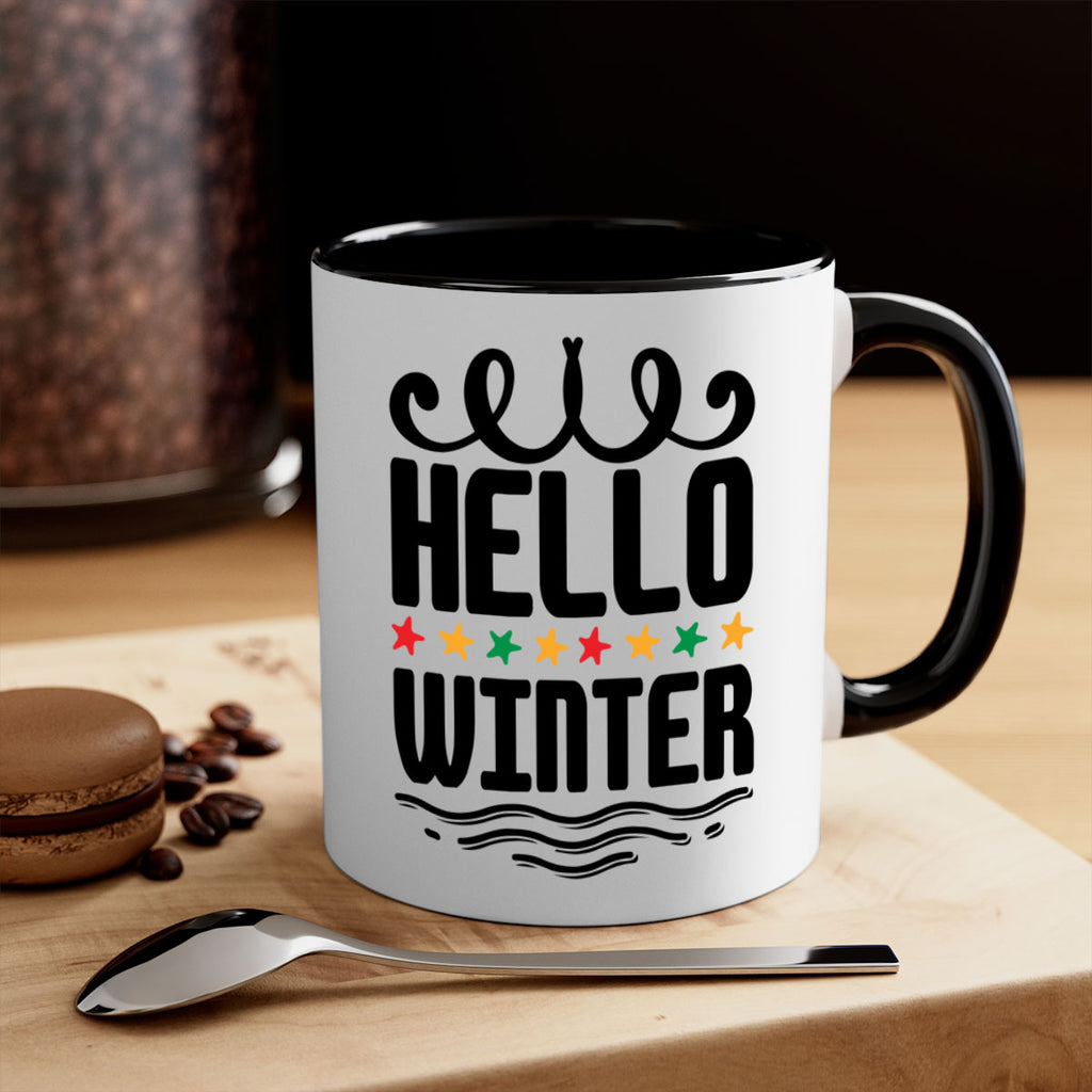 Hello Winter 185#- winter-Mug / Coffee Cup