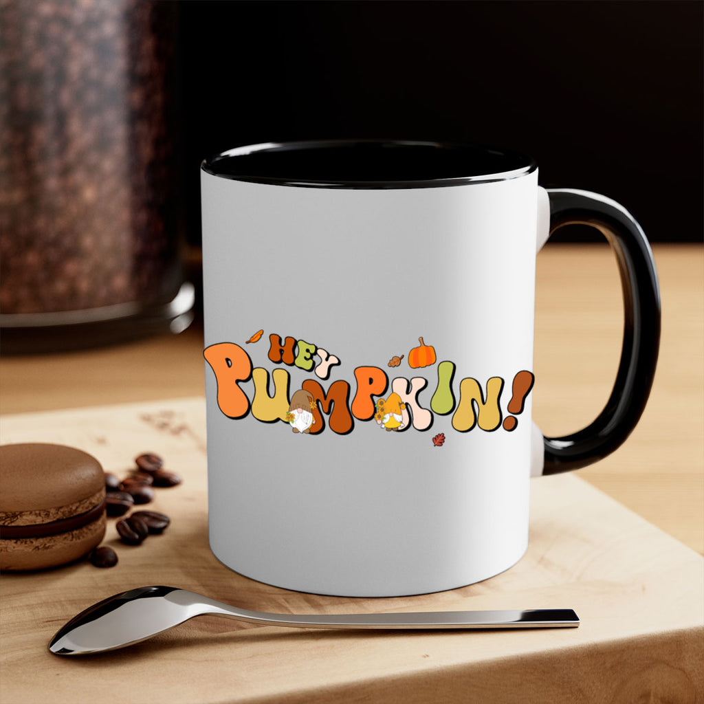 HeyPumpkinFallGnome 313#- fall-Mug / Coffee Cup