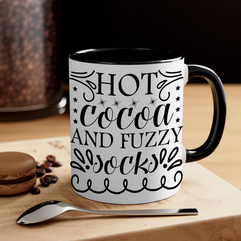 Hot Cocoa and Fuzzy Socks 217#- winter-Mug / Coffee Cup