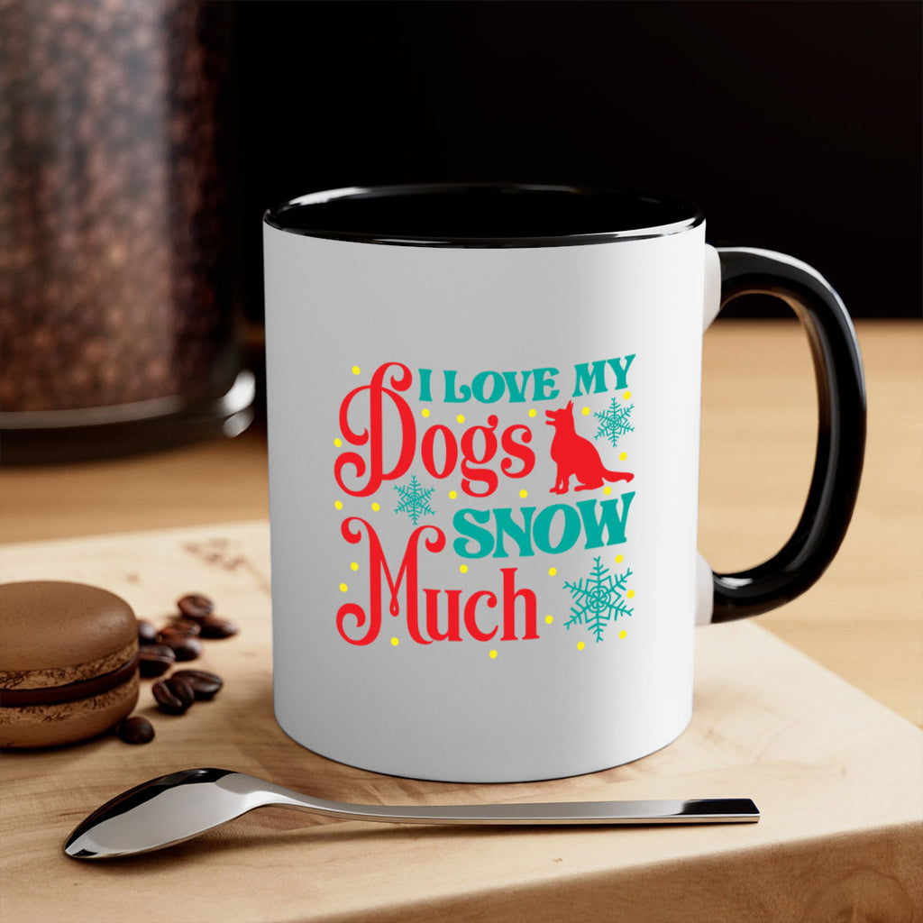 I Love My Dogs Snow 242#- winter-Mug / Coffee Cup