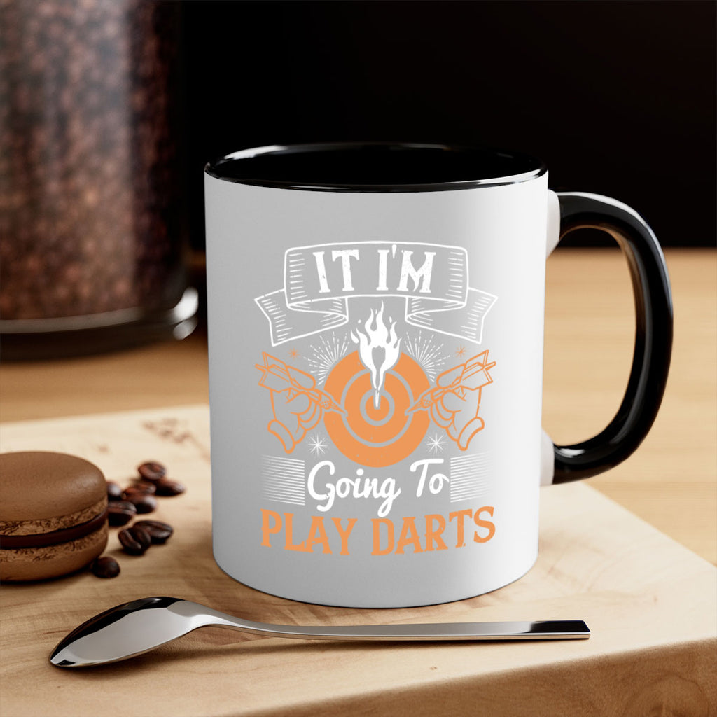 It im going to play darts 2025#- darts-Mug / Coffee Cup