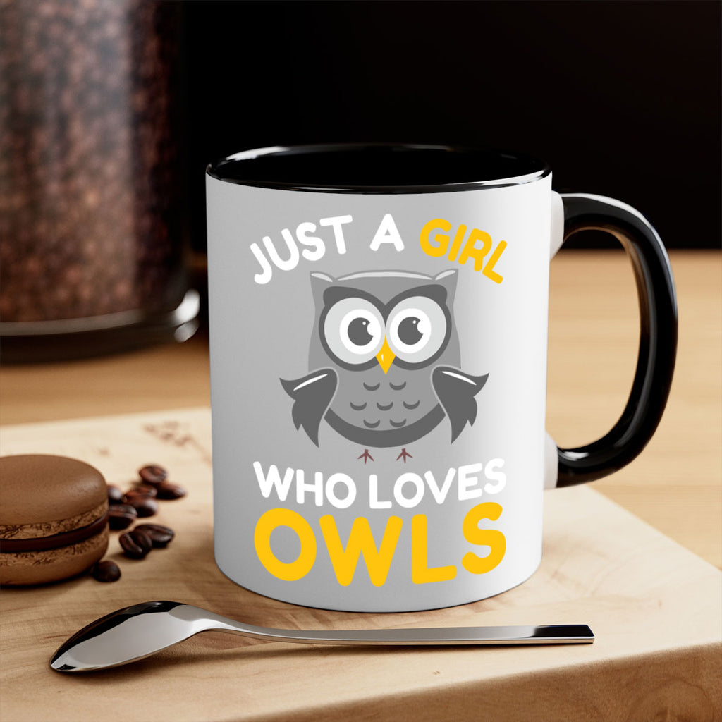Just a Boy Who Loves A TurtleRabbit 11#- owl-Mug / Coffee Cup