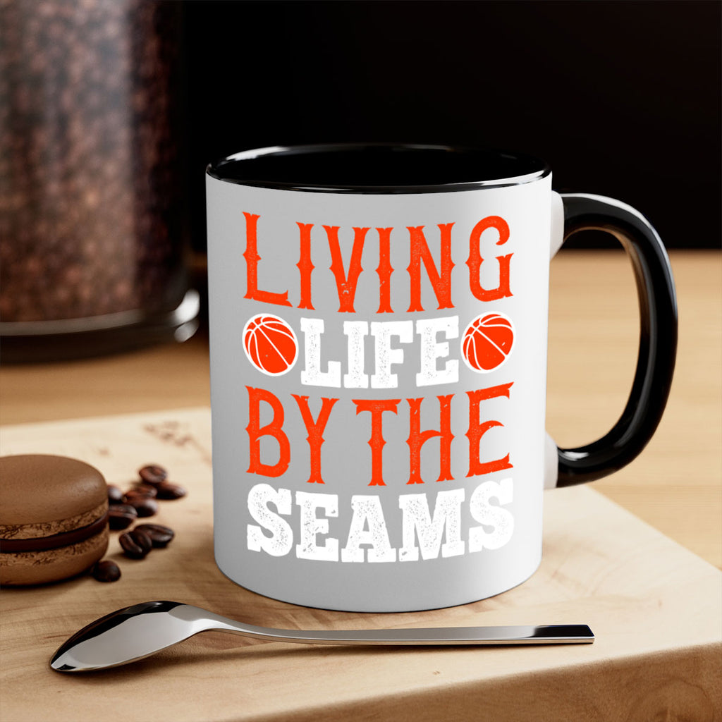 Living life by the seams 1965#- basketball-Mug / Coffee Cup