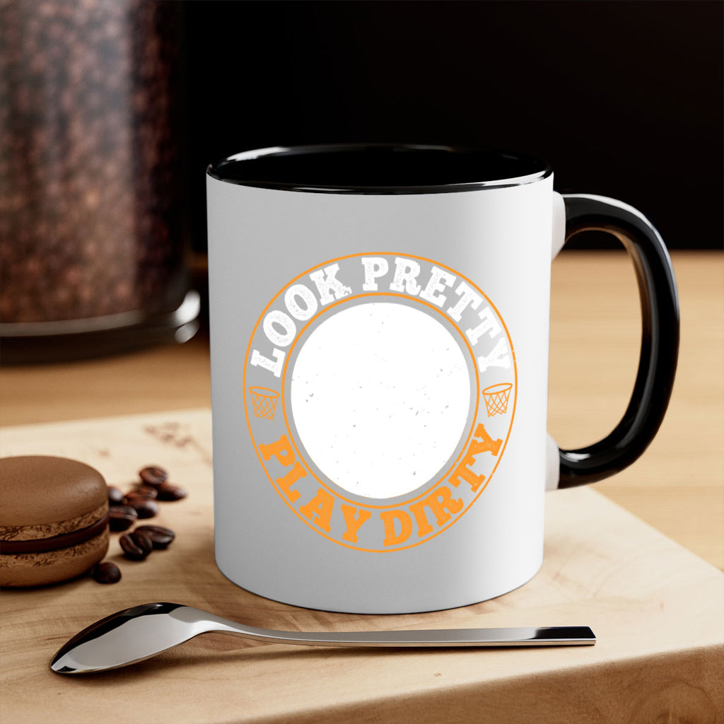 Look pretty Play dirty 1946#- basketball-Mug / Coffee Cup